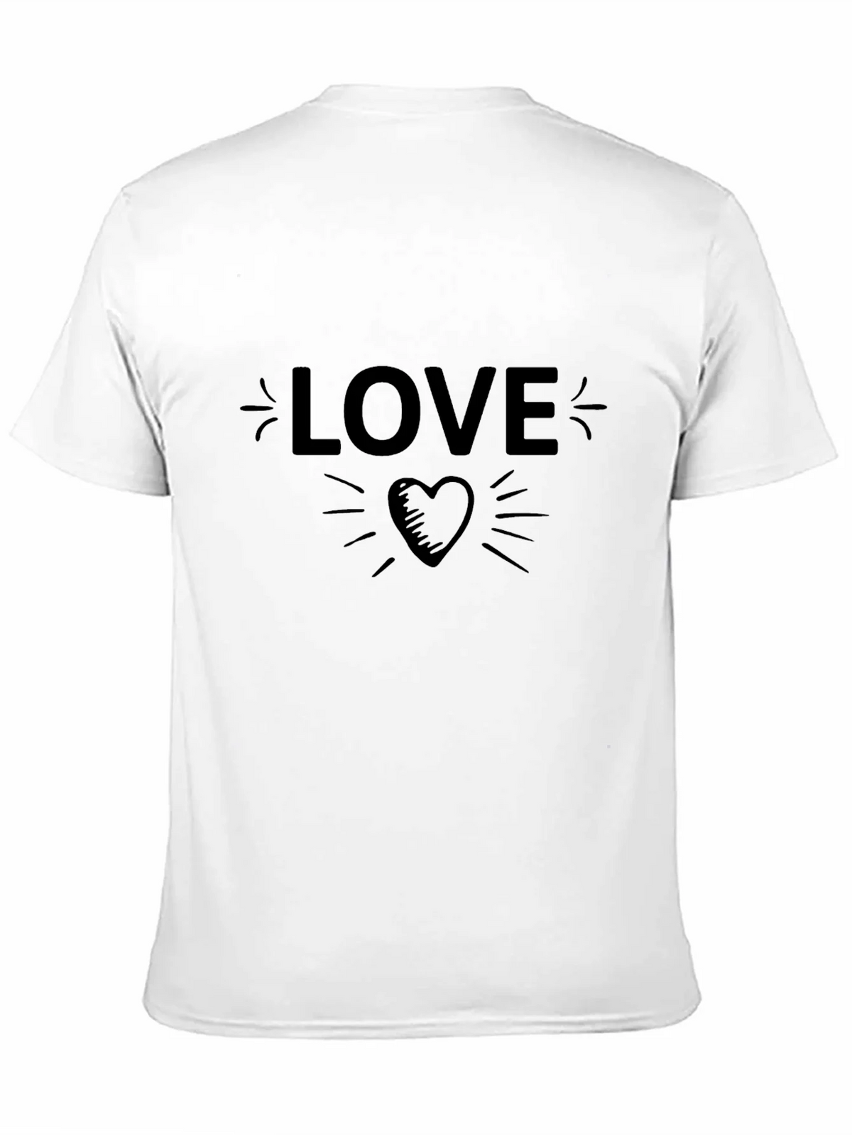 Love Heart Graphic Tee - Soft Cotton Blend product image 10
