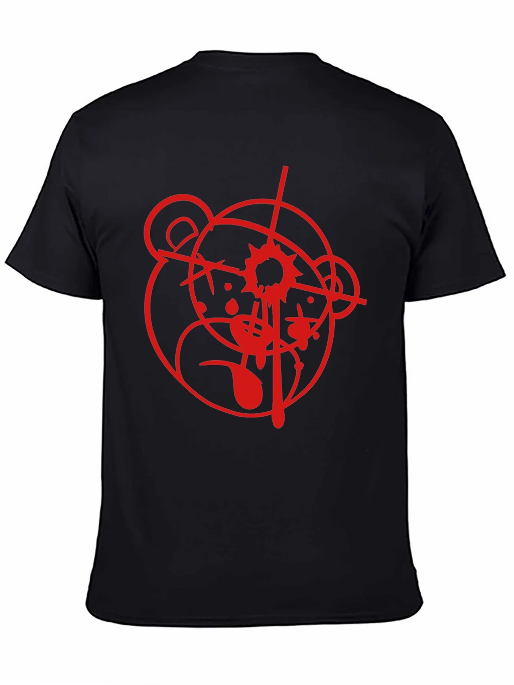 Graphic Bear Target Black T-Shirt product image 4