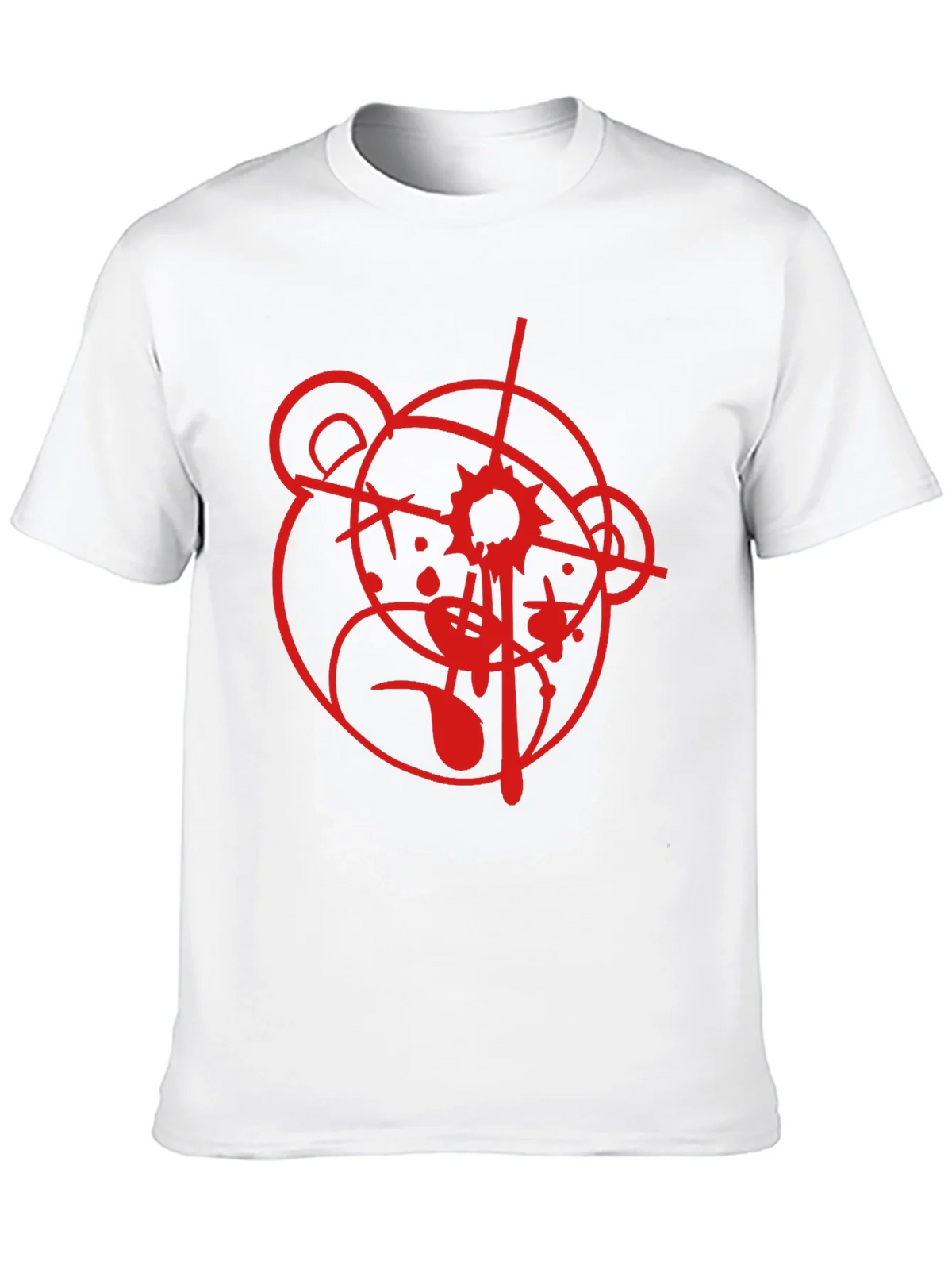 Graphic Bear Target Black T-Shirt product image 9