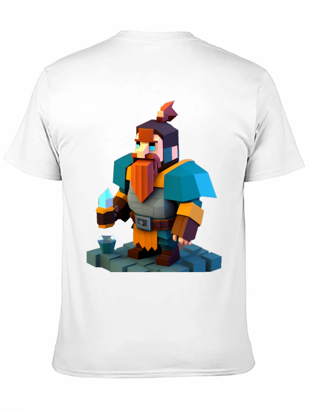 Pixelated Dwarf T-Shirt product image 10