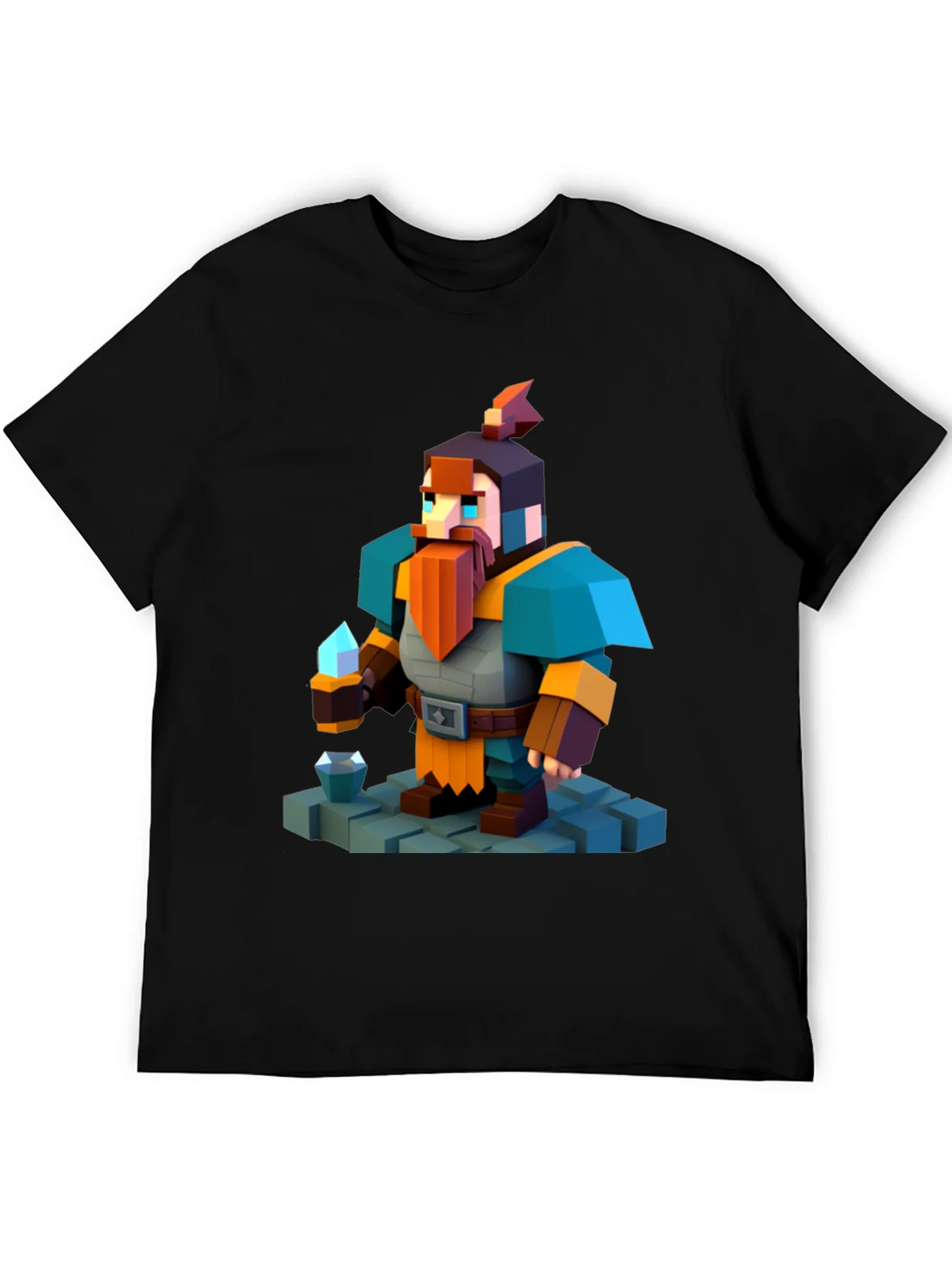 Pixelated Dwarf T-Shirt product image 5