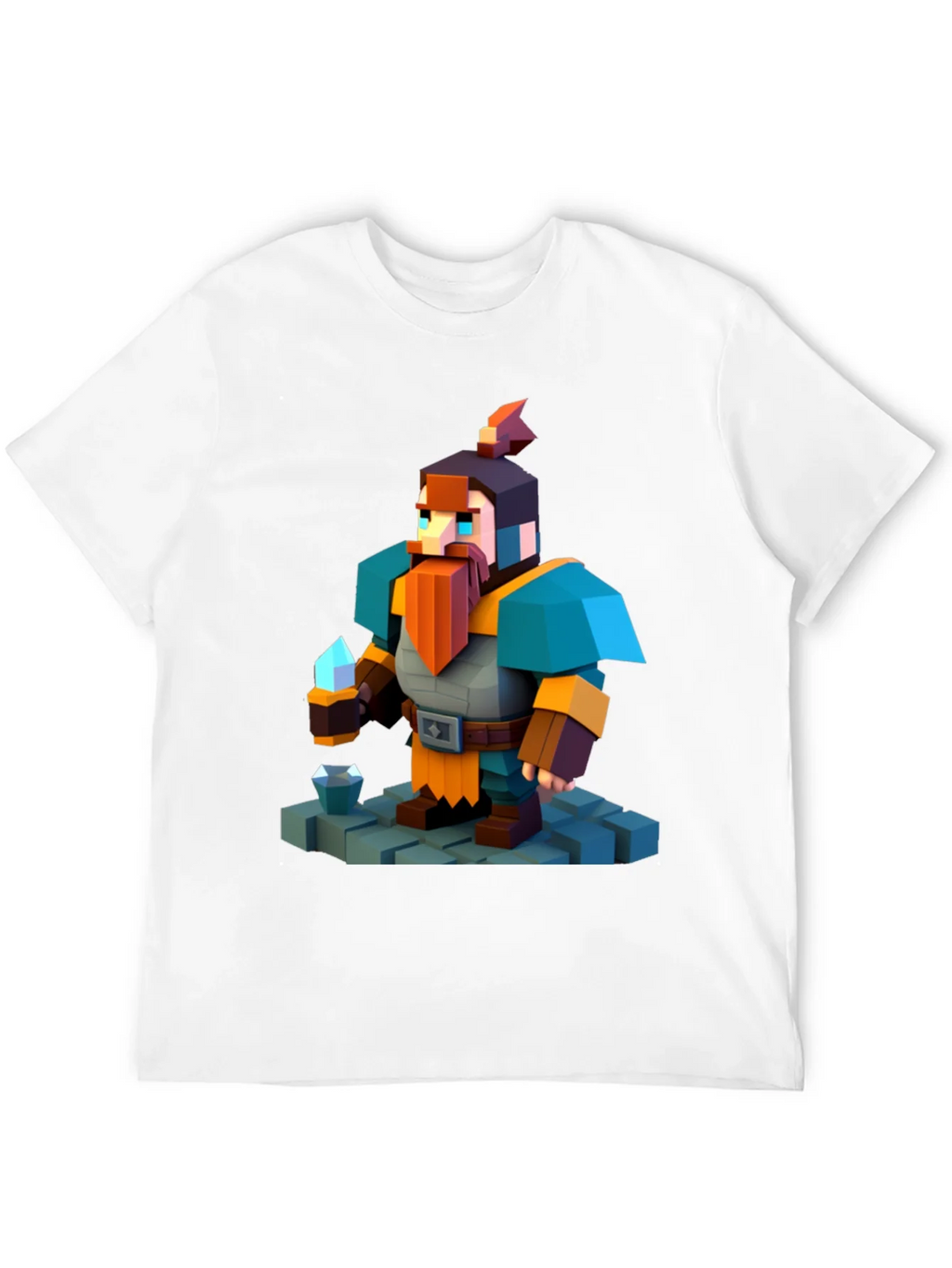 Pixelated Dwarf T-Shirt product image 11