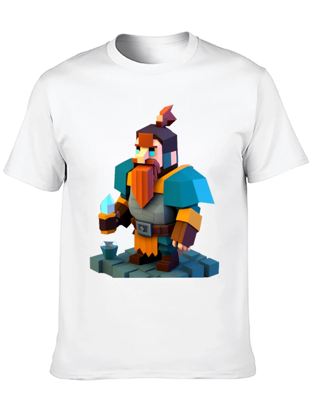 Pixelated Dwarf T-Shirt product image 9