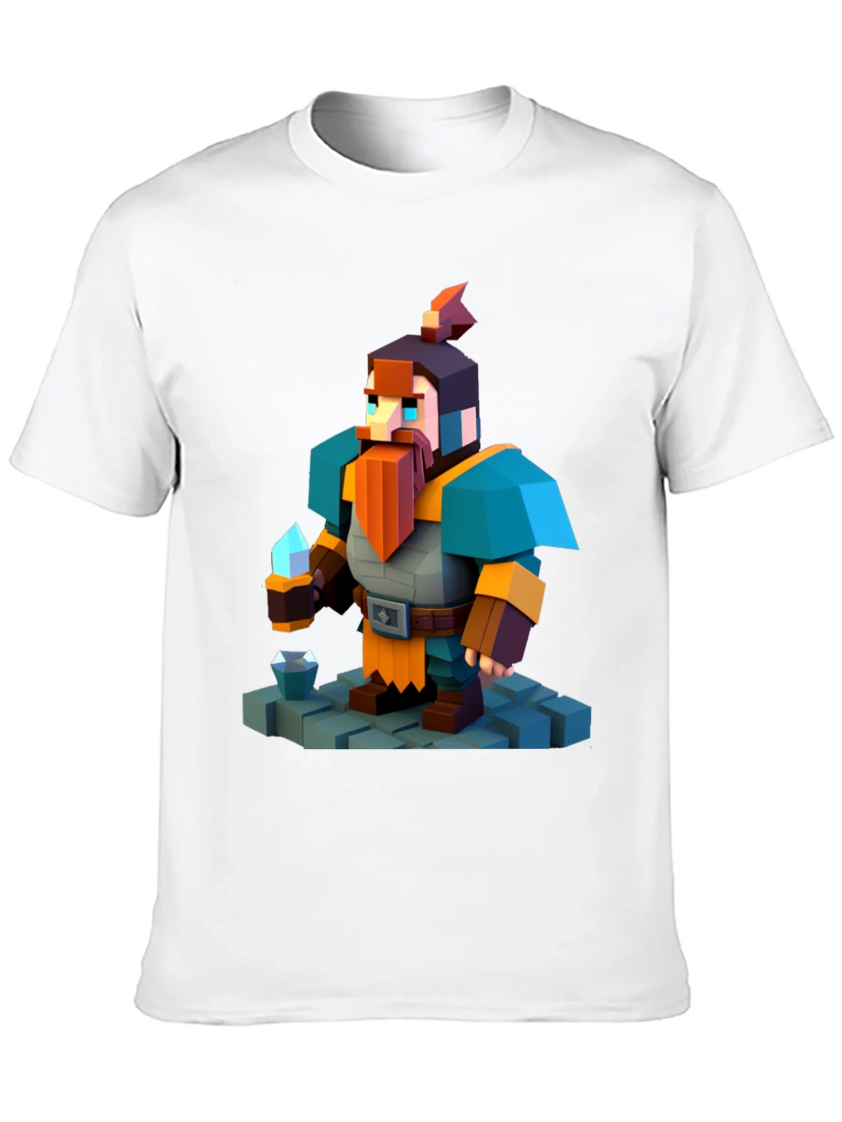 Pixelated Dwarf T-Shirt product image 9