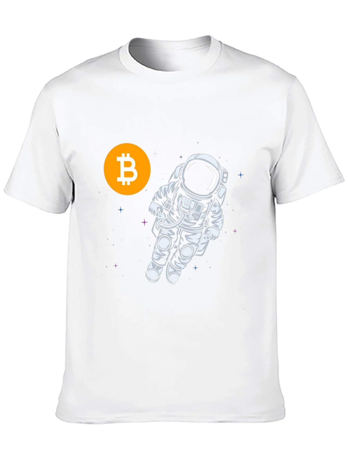 Bitcoin Astronaut Black T-Shirt product image 7