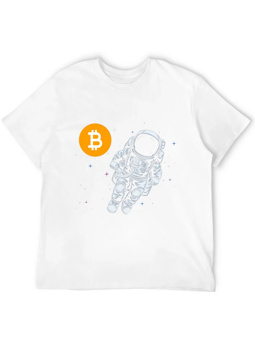Bitcoin Astronaut Black T-Shirt product image 9