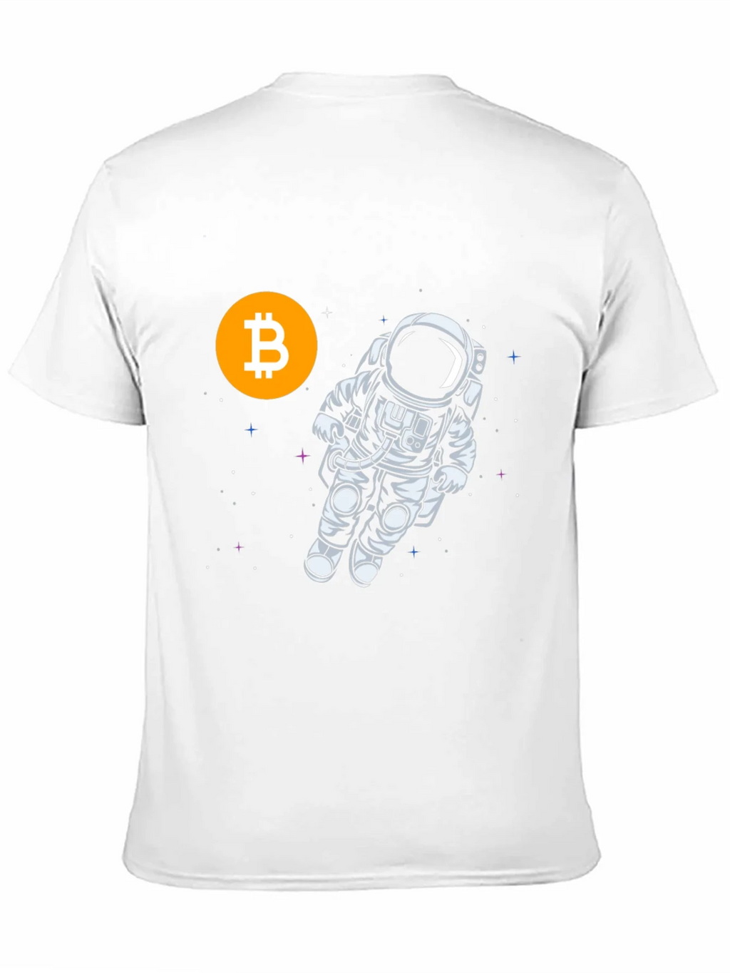 Bitcoin Astronaut Black T-Shirt product image 8