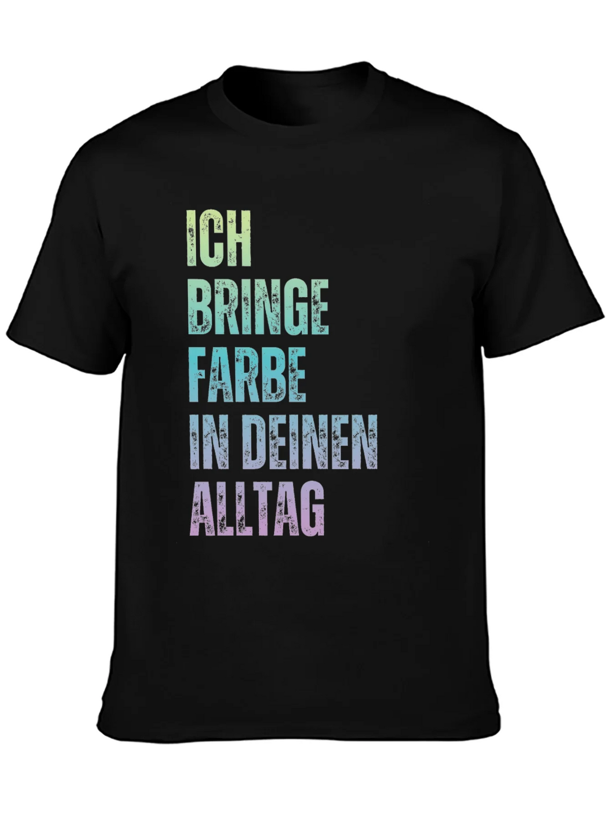 Ich bringe Farbe Shirt - Colorful German Text Tee product image 3