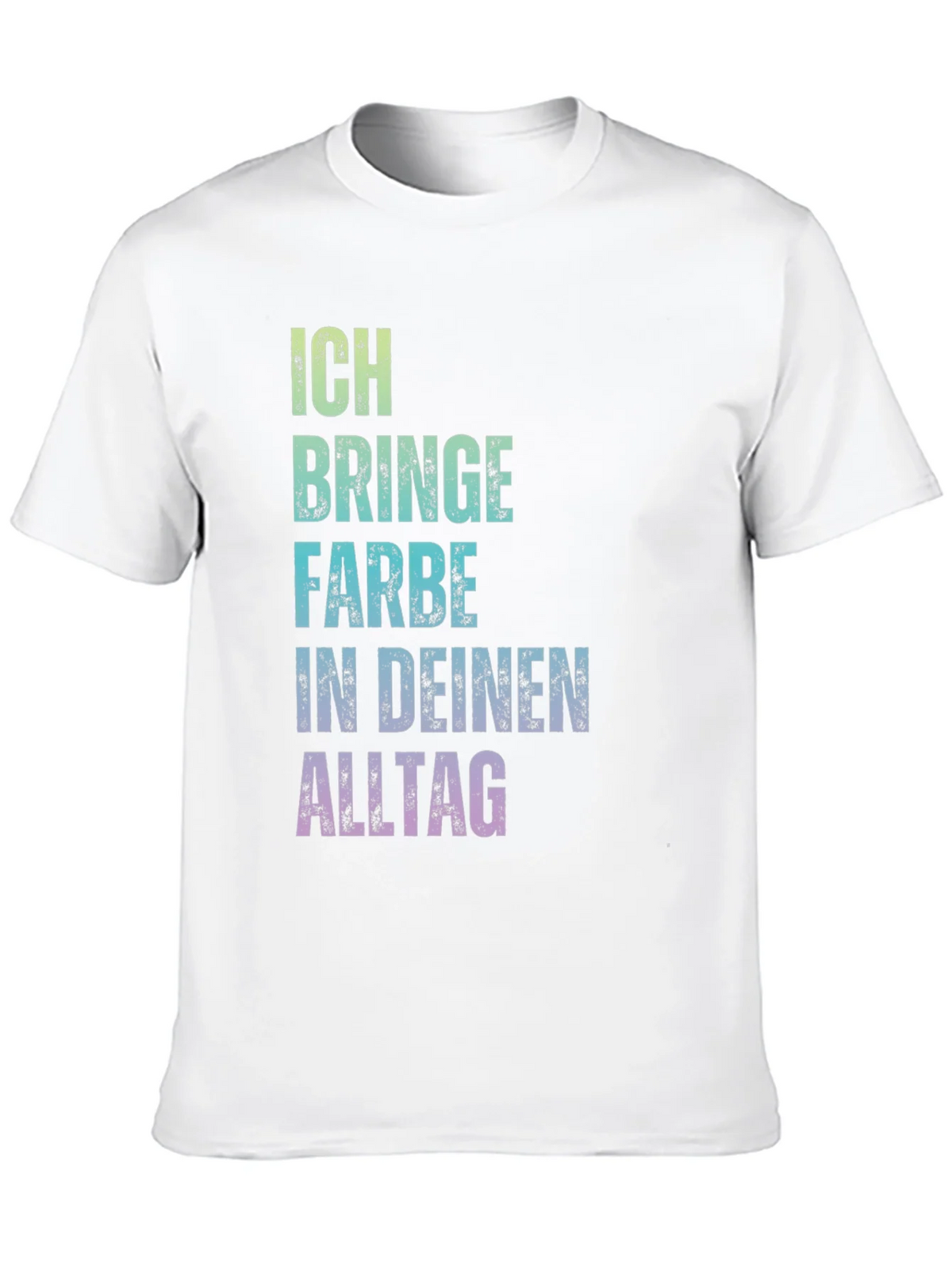 Ich bringe Farbe Shirt - Colorful German Text Tee product image 9
