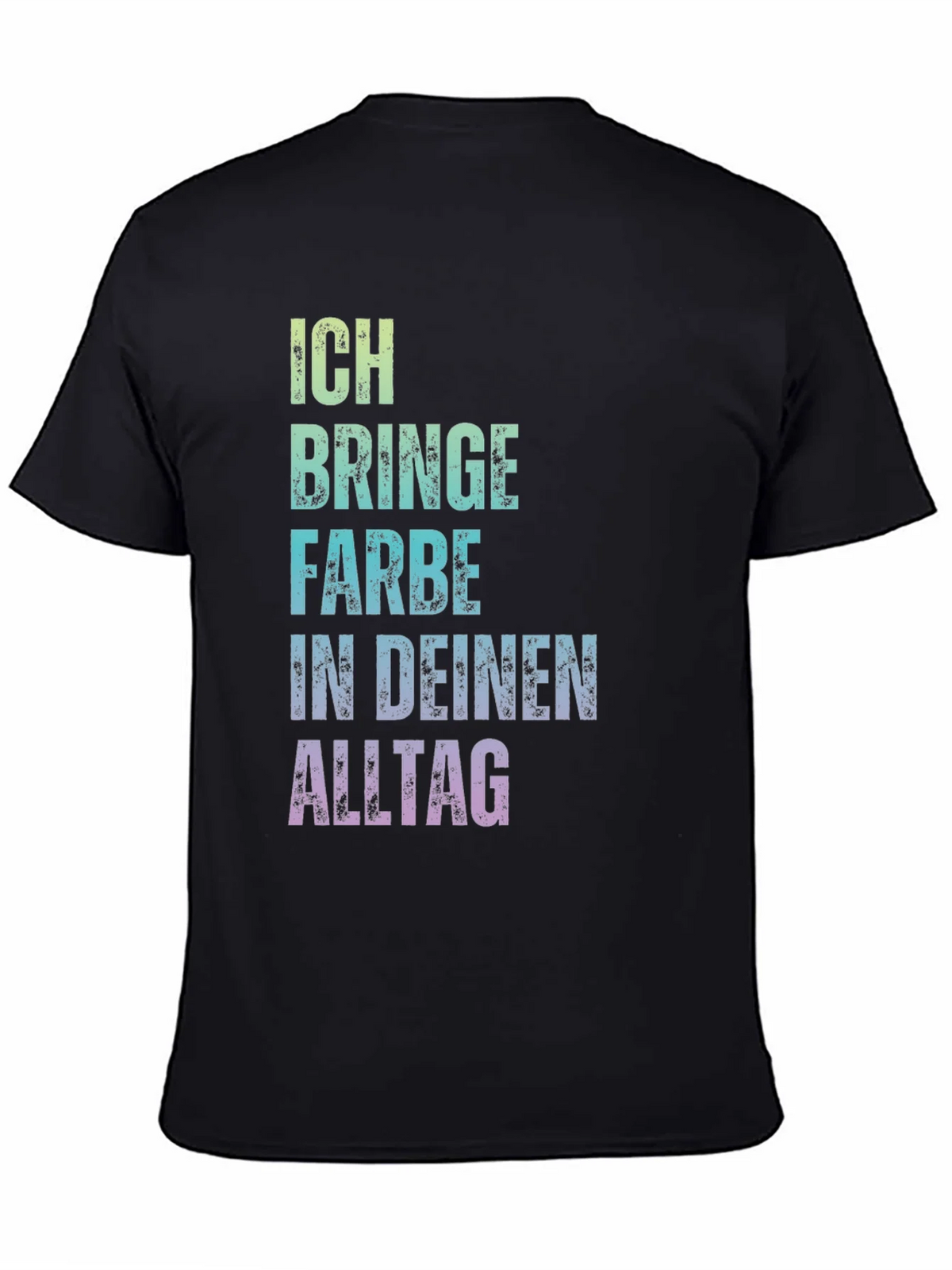Ich bringe Farbe Shirt - Colorful German Text Tee product image 4