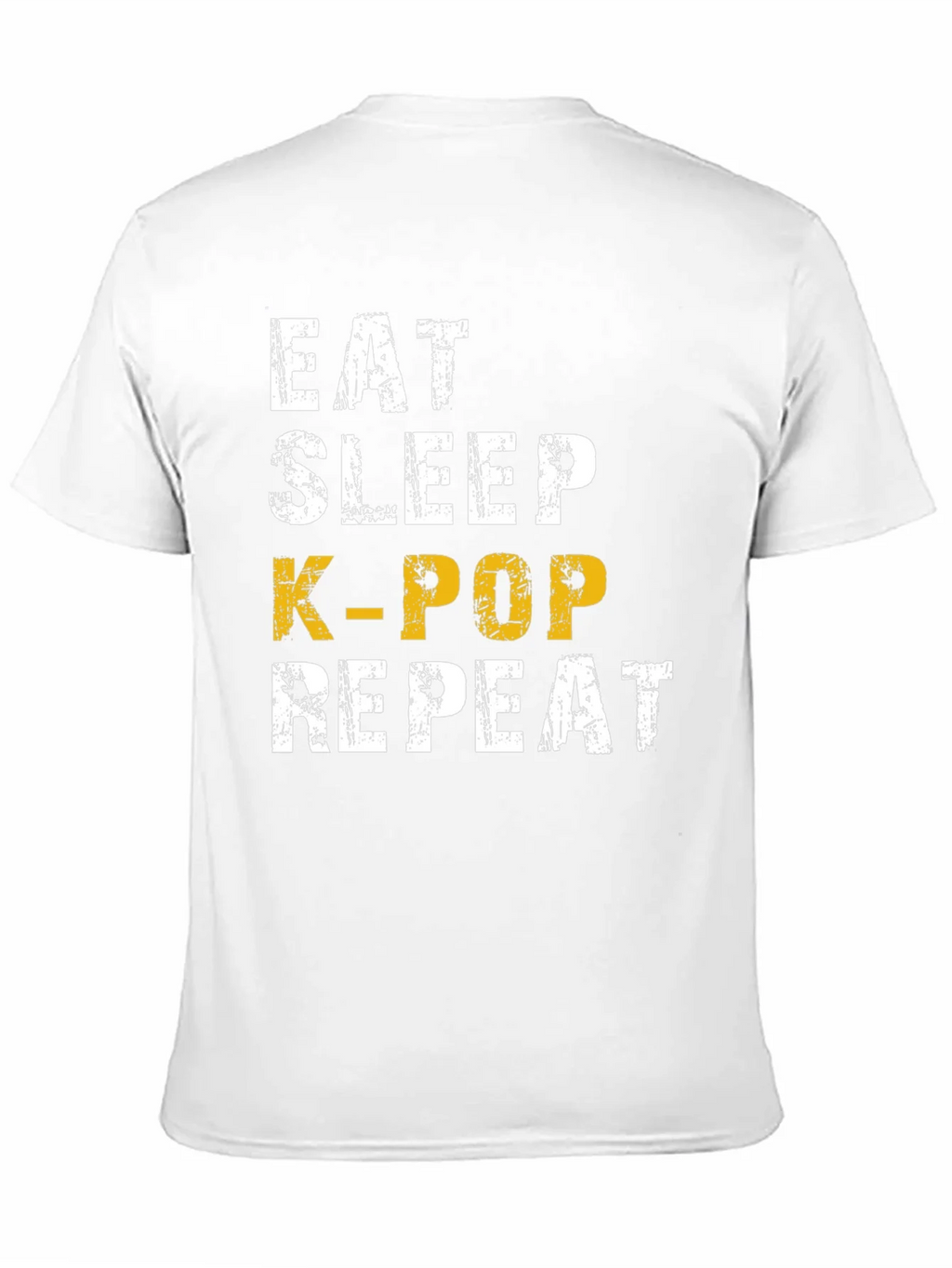 Eat Sleep K-Pop Repeat Black T-Shirt product image 10