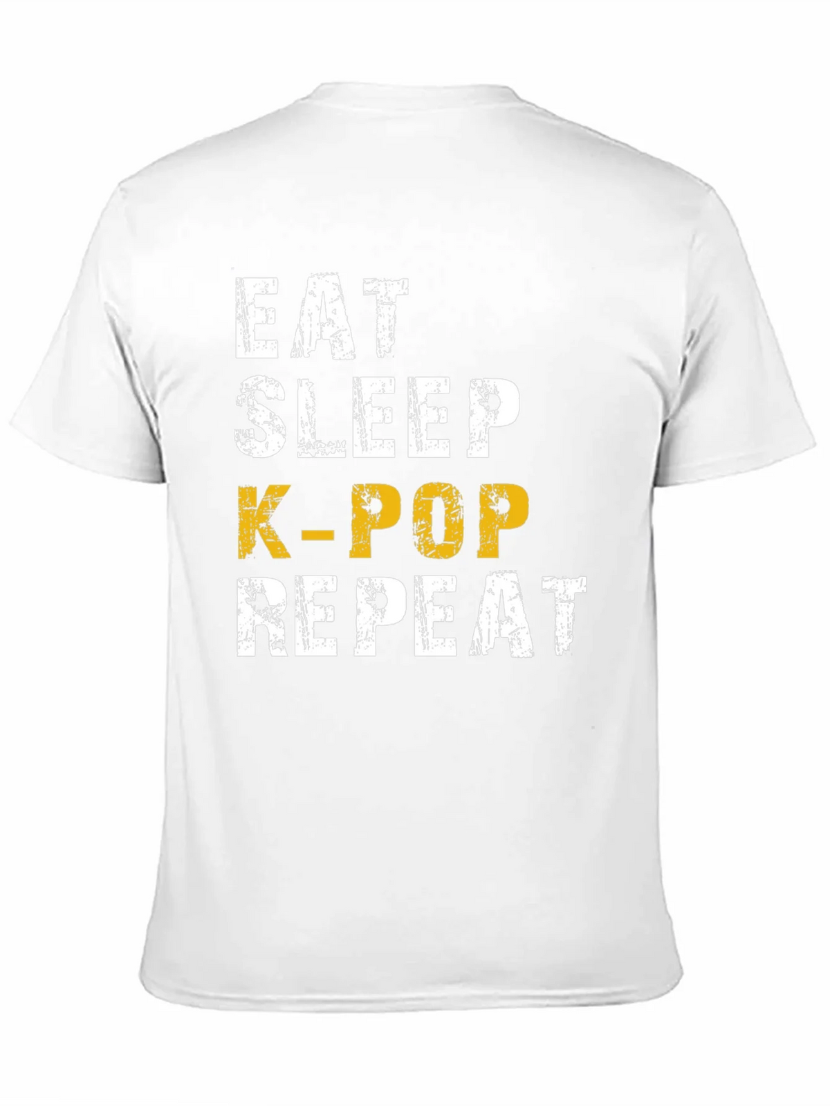 Eat Sleep K-Pop Repeat Black T-Shirt product image 10