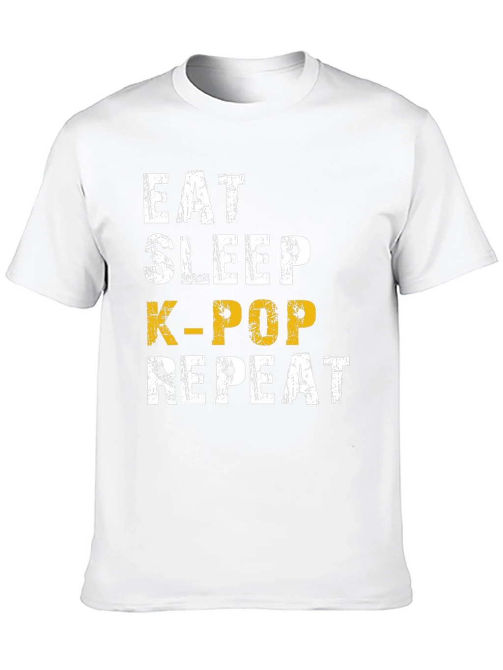 Eat Sleep K-Pop Repeat Black T-Shirt product image 9