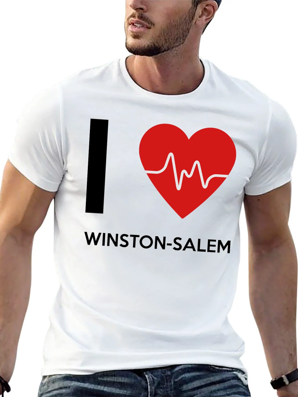 I Heart Winston-Salem T-Shirt product image 4