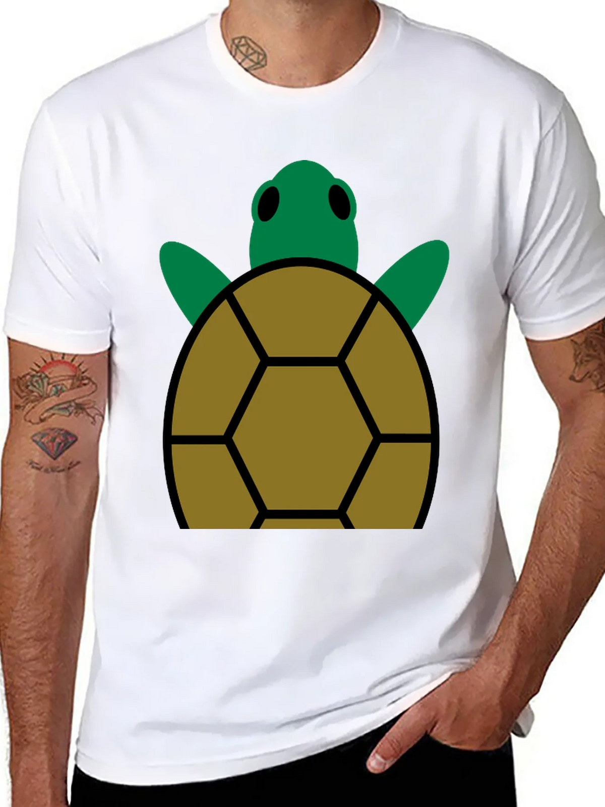 Turtle Graphic Tee - Unisex Cotton T-Shirt product image 7