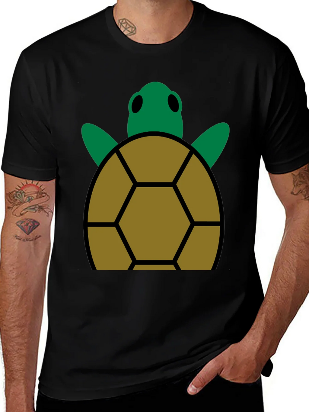 Turtle Graphic Tee - Unisex Cotton T-Shirt product image 1
