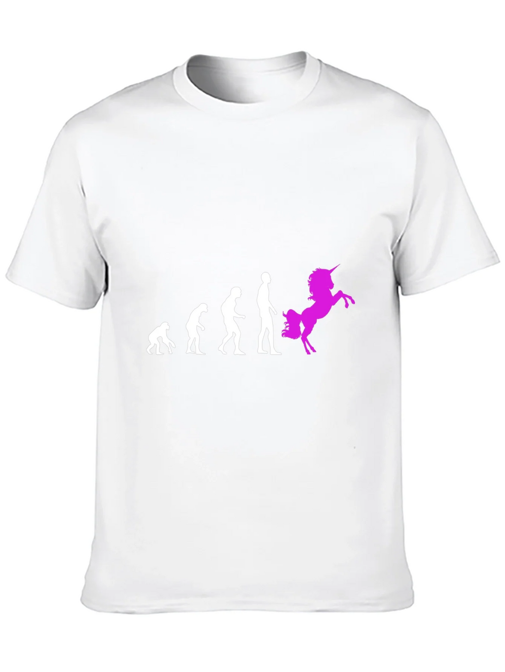 Evolution to Unicorn Graphic T-Shirt product image 7