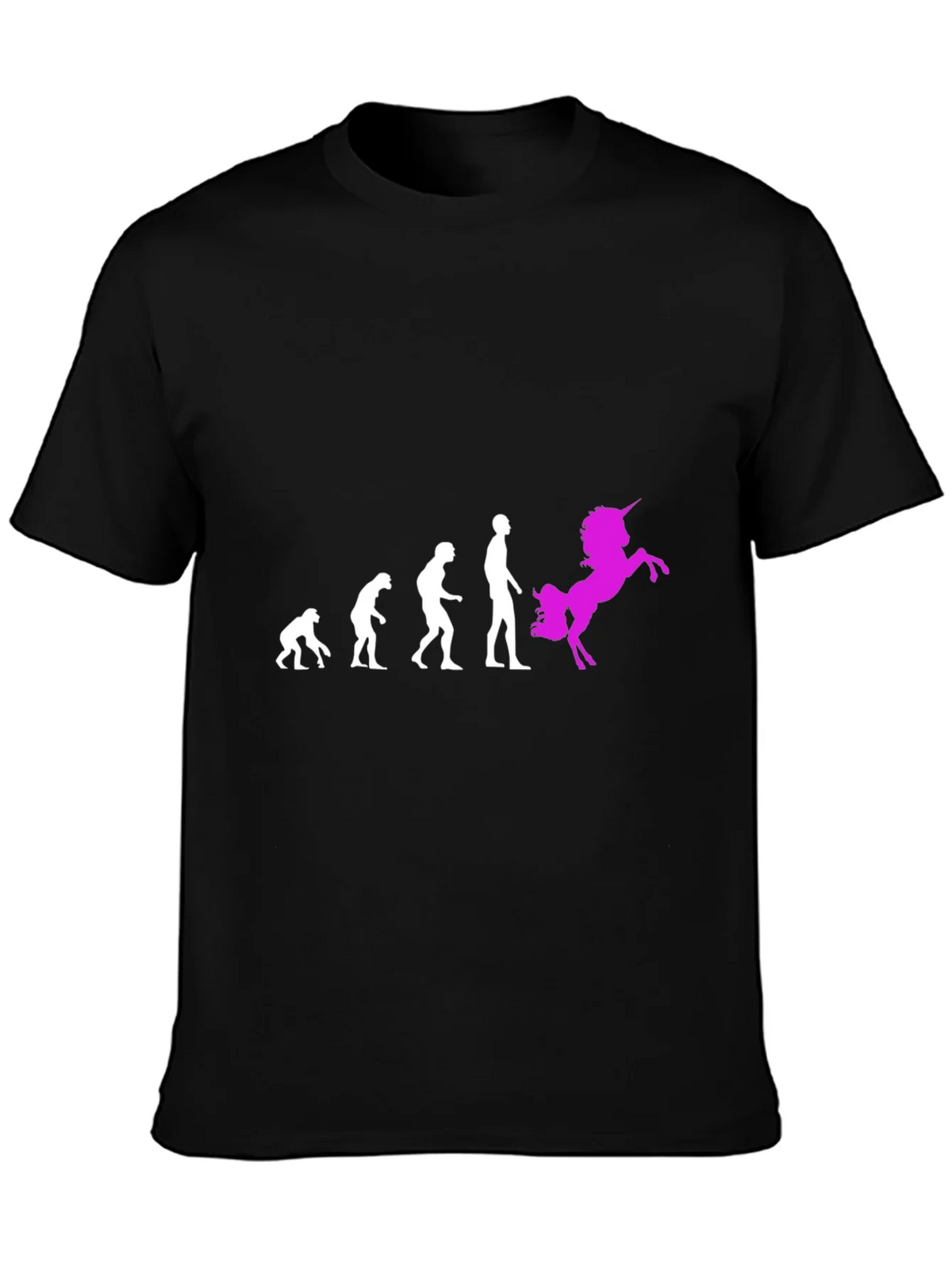 Evolution to Unicorn Graphic T-Shirt product image 2