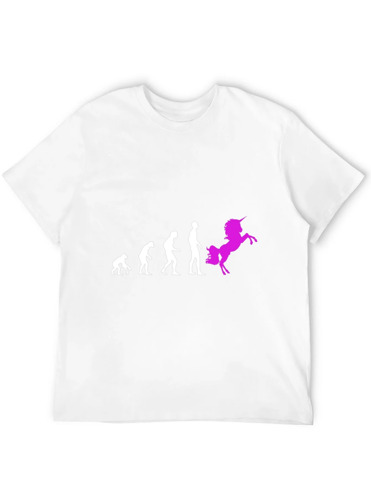 Evolution to Unicorn Graphic T-Shirt product image 8