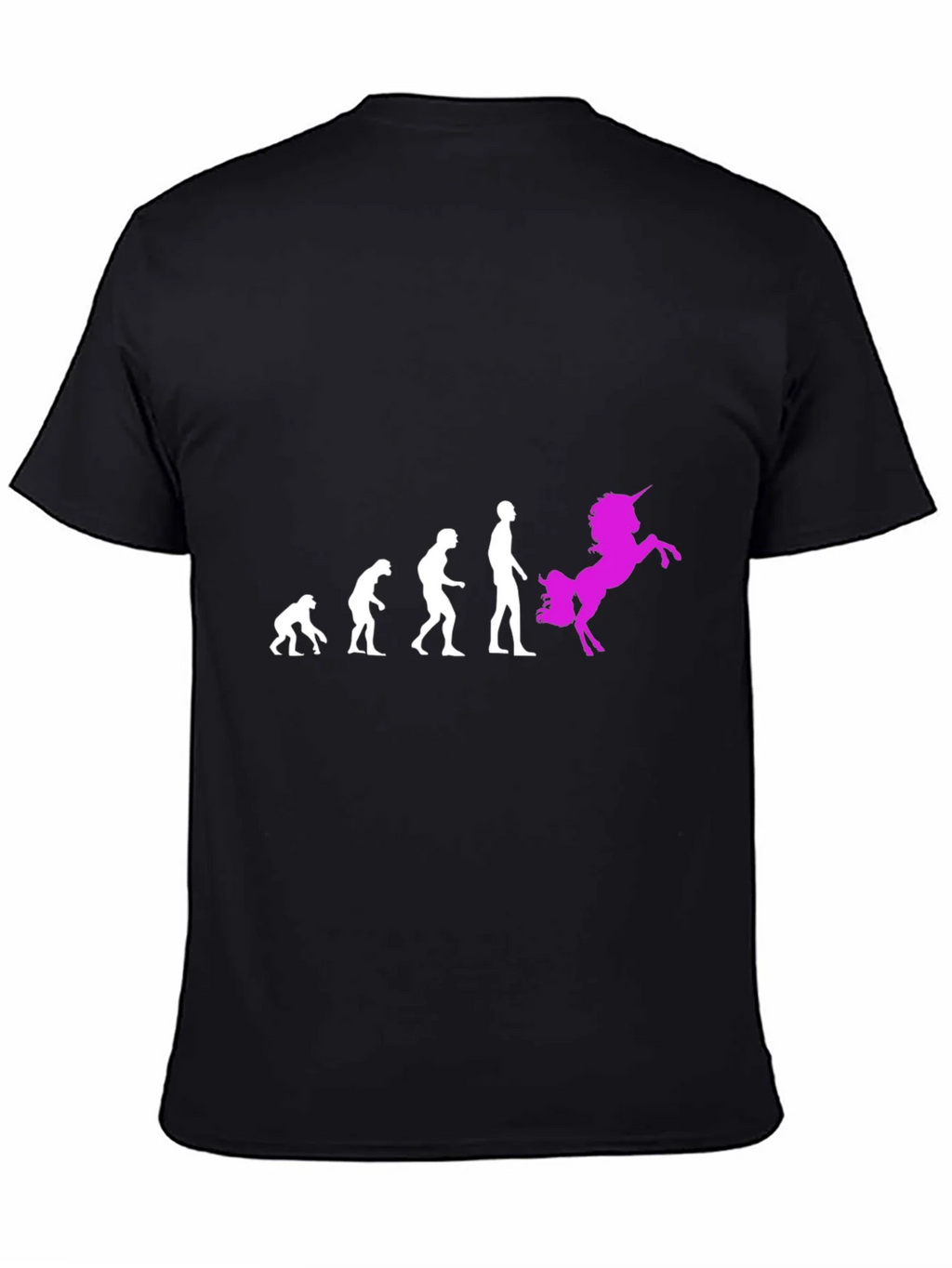 Evolution to Unicorn Graphic T-Shirt product image 3