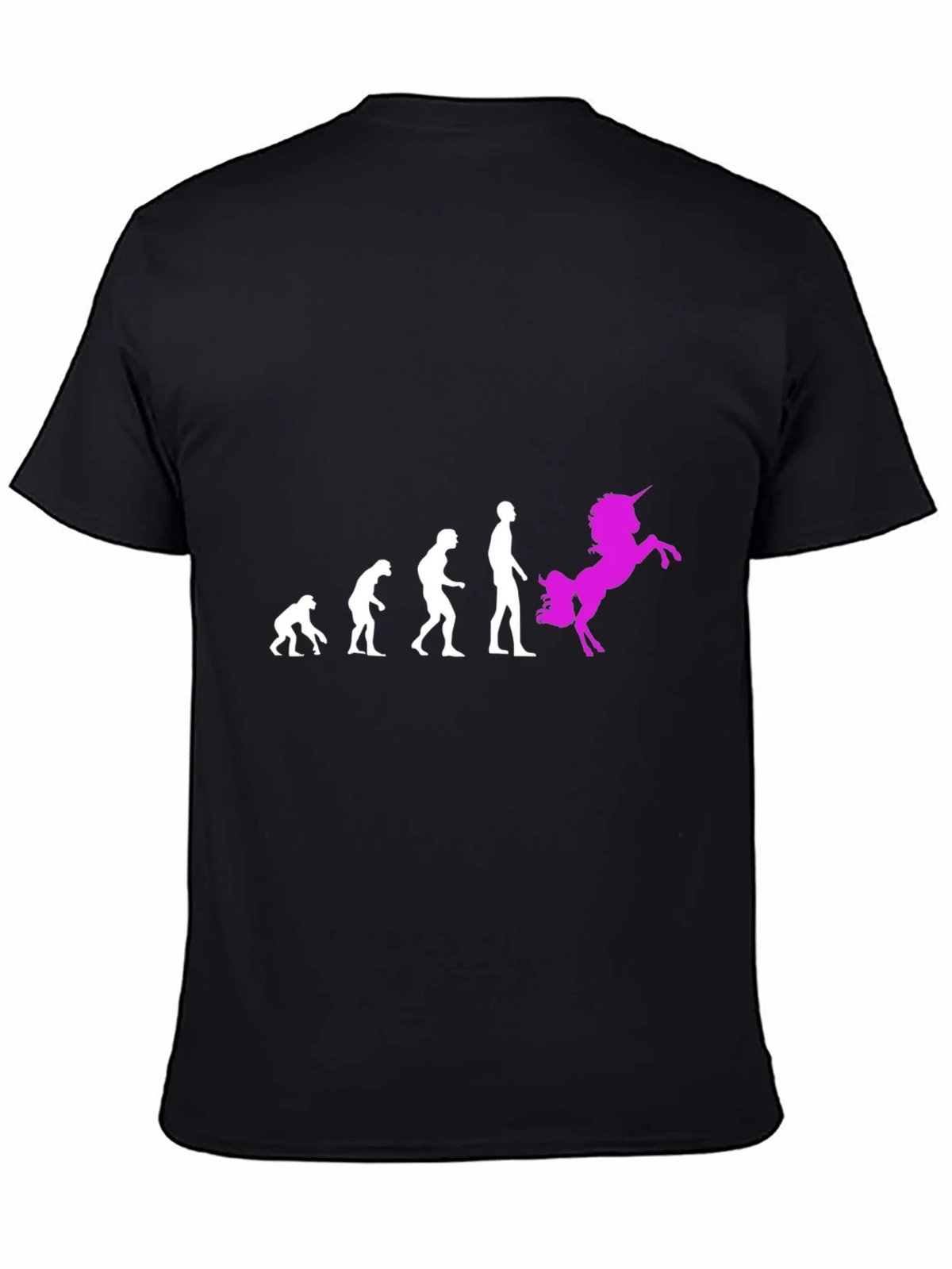 Evolution to Unicorn Graphic T-Shirt product image 3