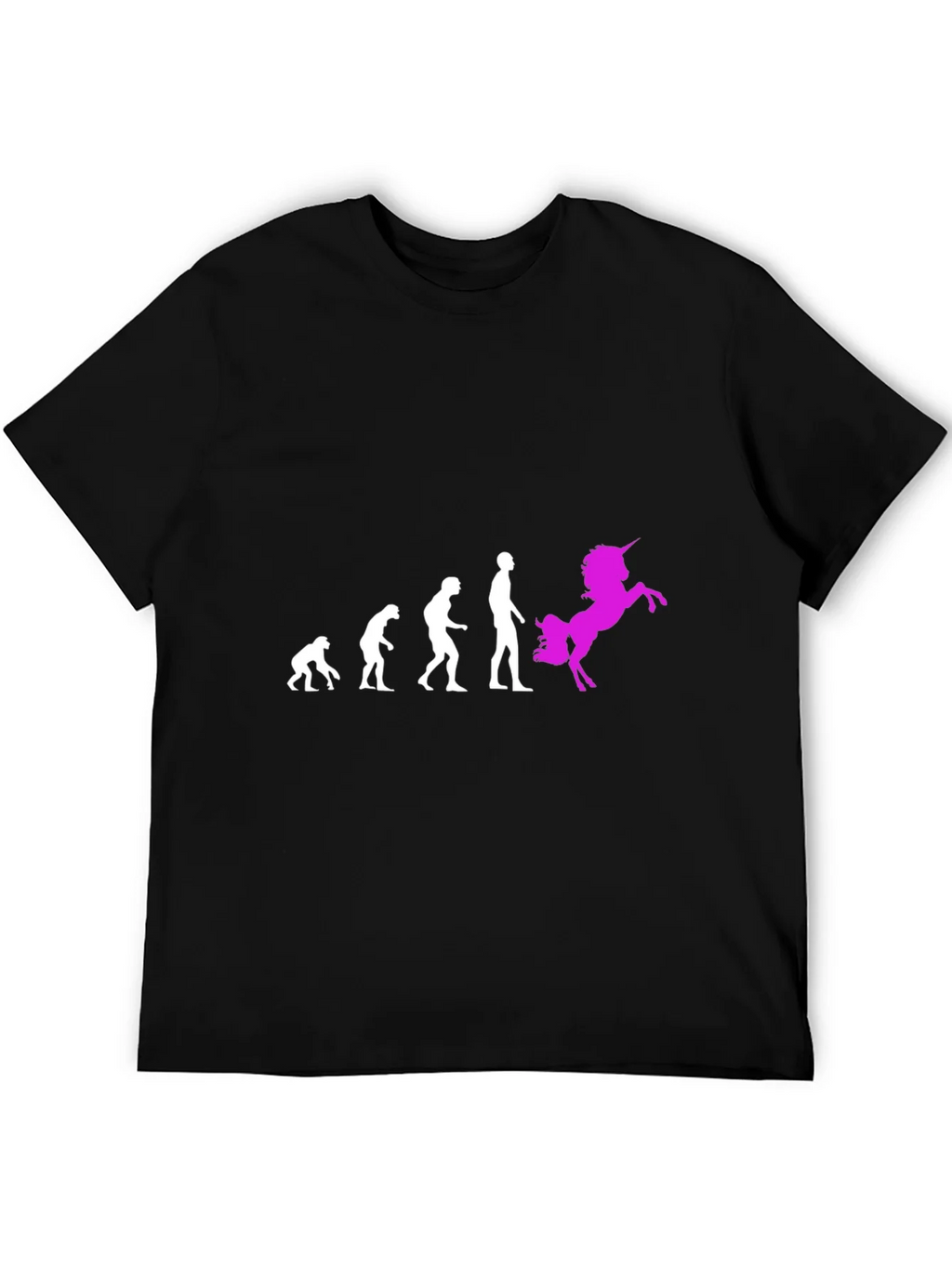 Evolution to Unicorn Graphic T-Shirt product image 4