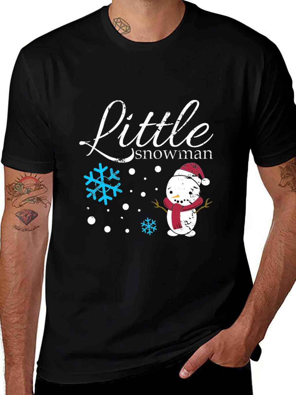 Little Snowman Graphic Tee product image 1