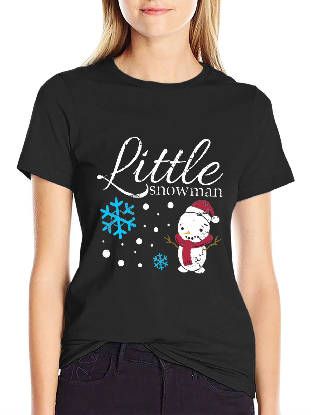Little Snowman Graphic Tee product image 2
