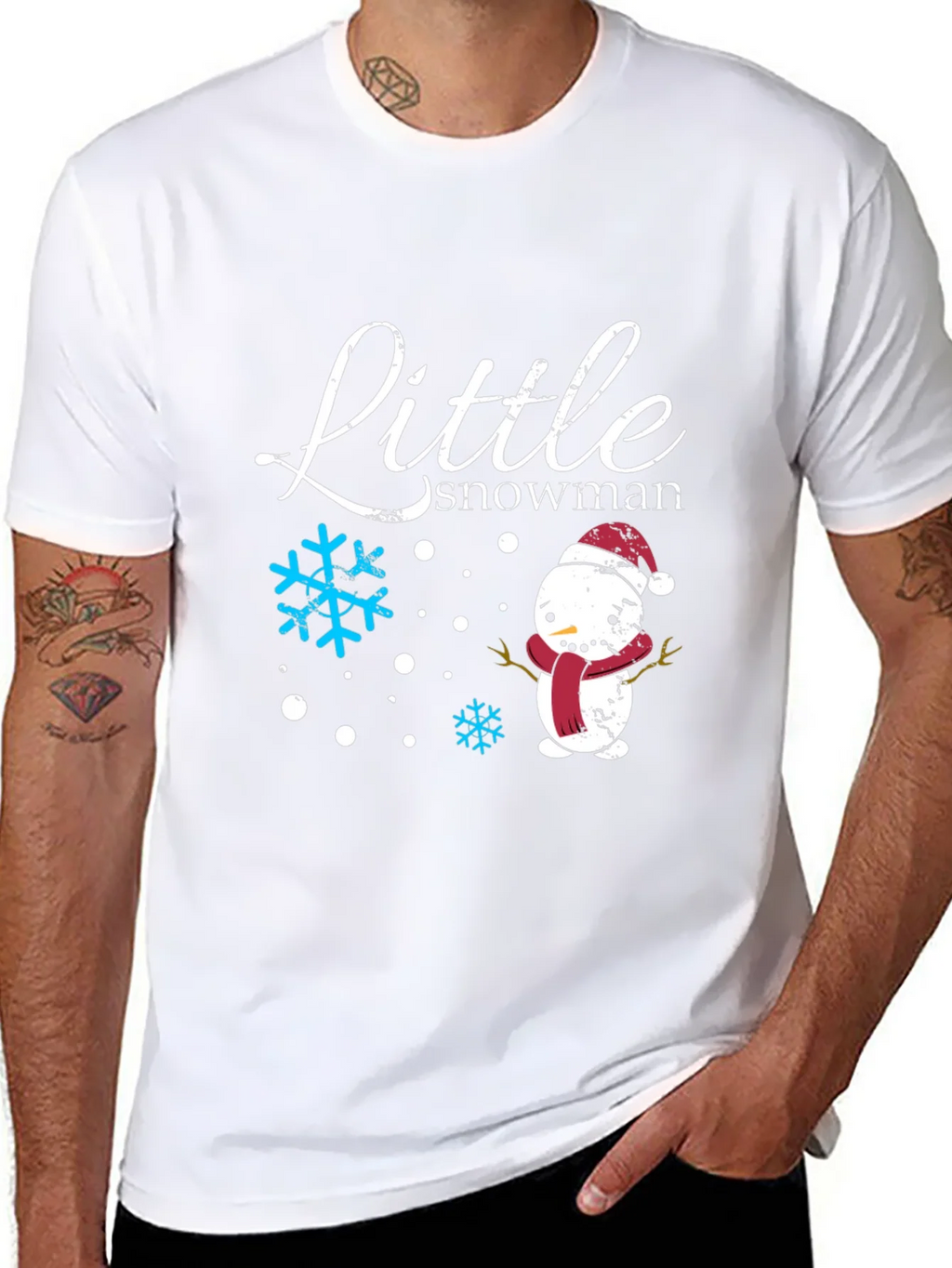 Little Snowman Graphic Tee product image 7