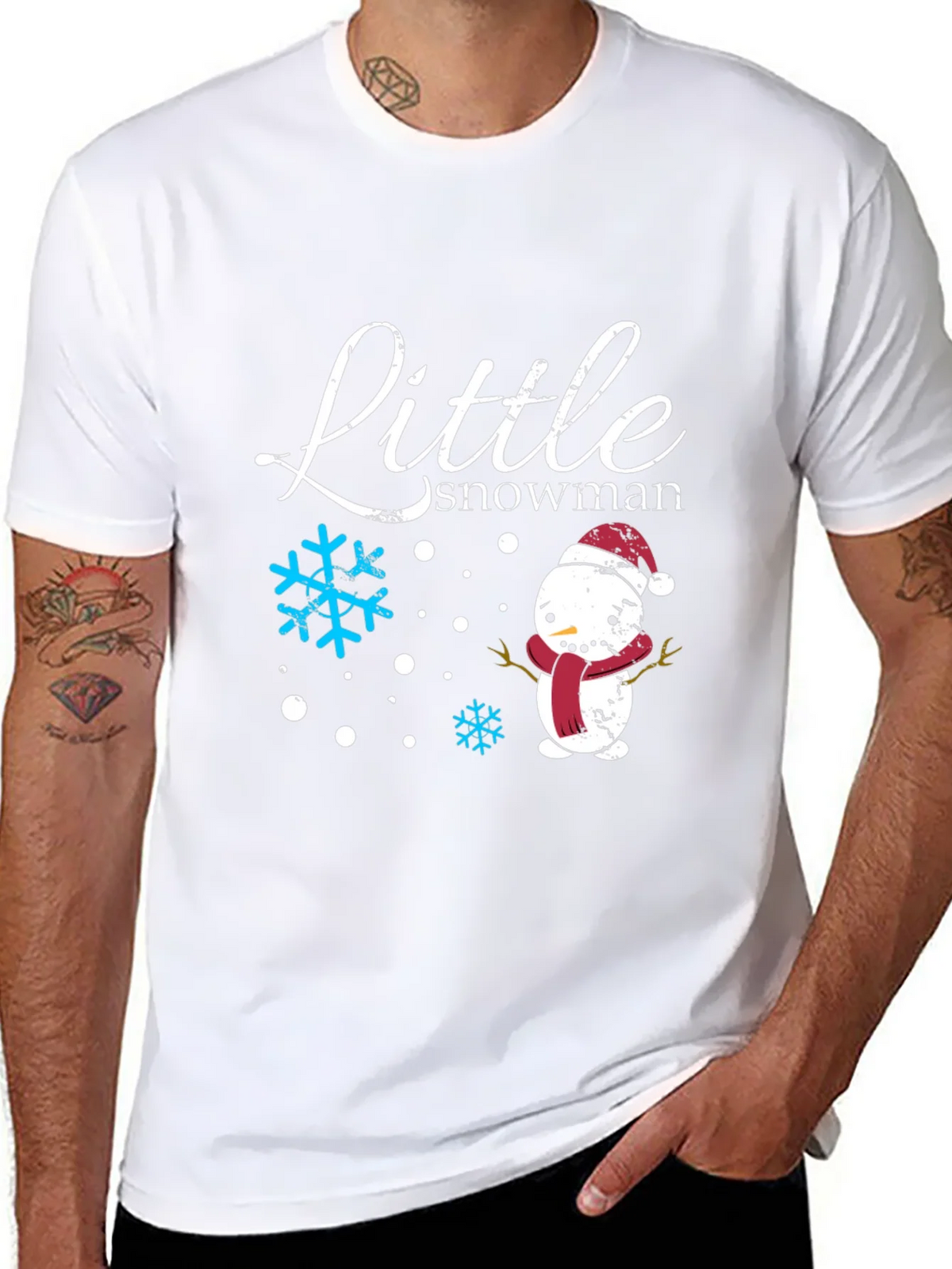 Little Snowman Graphic Tee product image 7