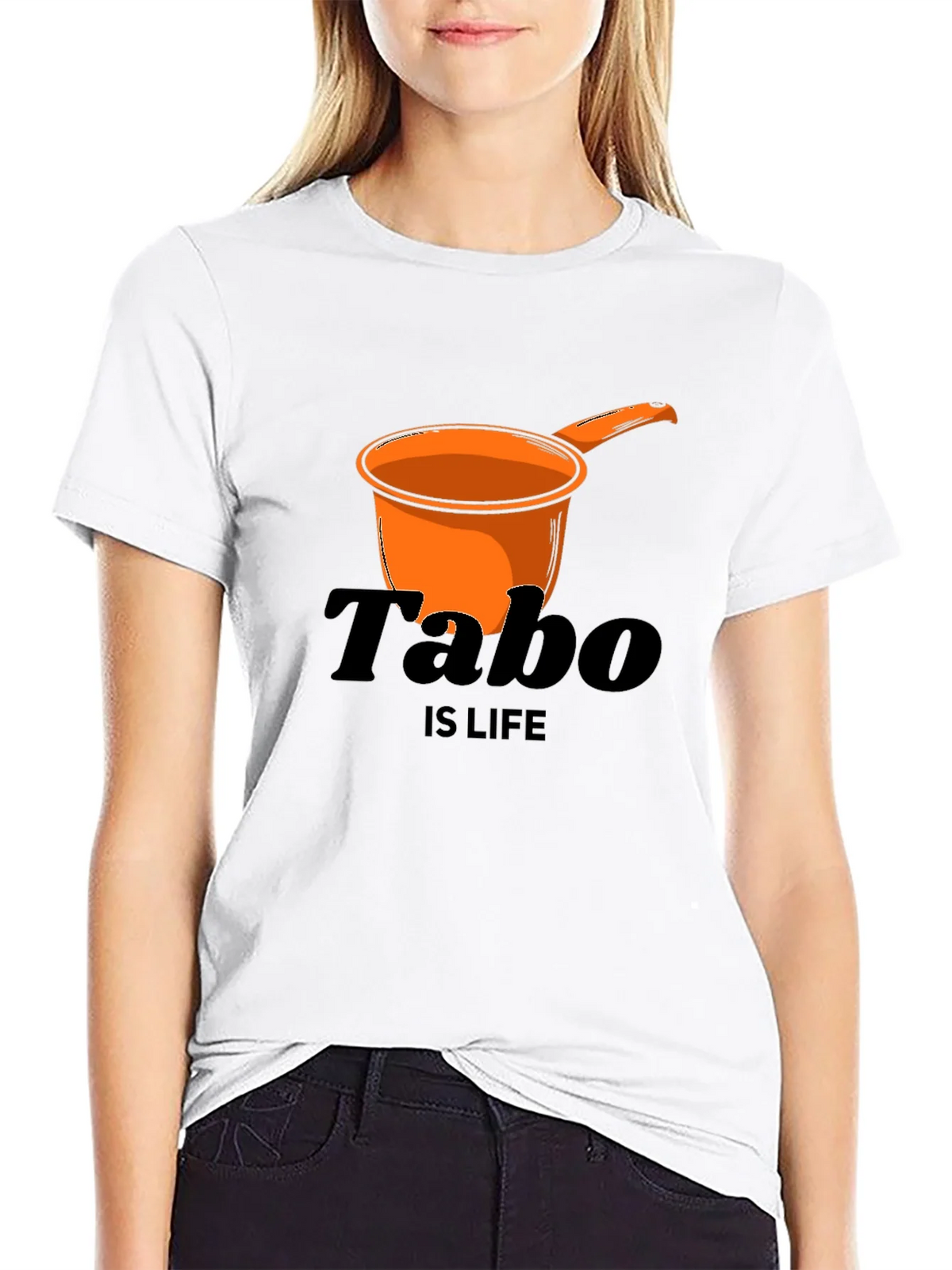Tabo is Life Black T-Shirt product image 7