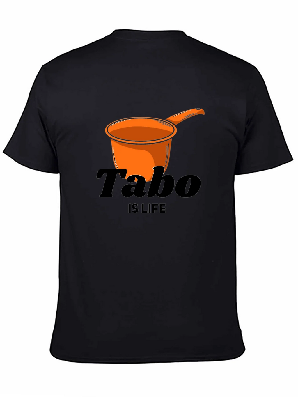 Tabo is Life Black T-Shirt product image 3