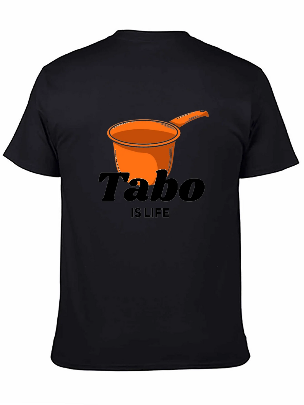 Tabo is Life Black T-Shirt product image 3