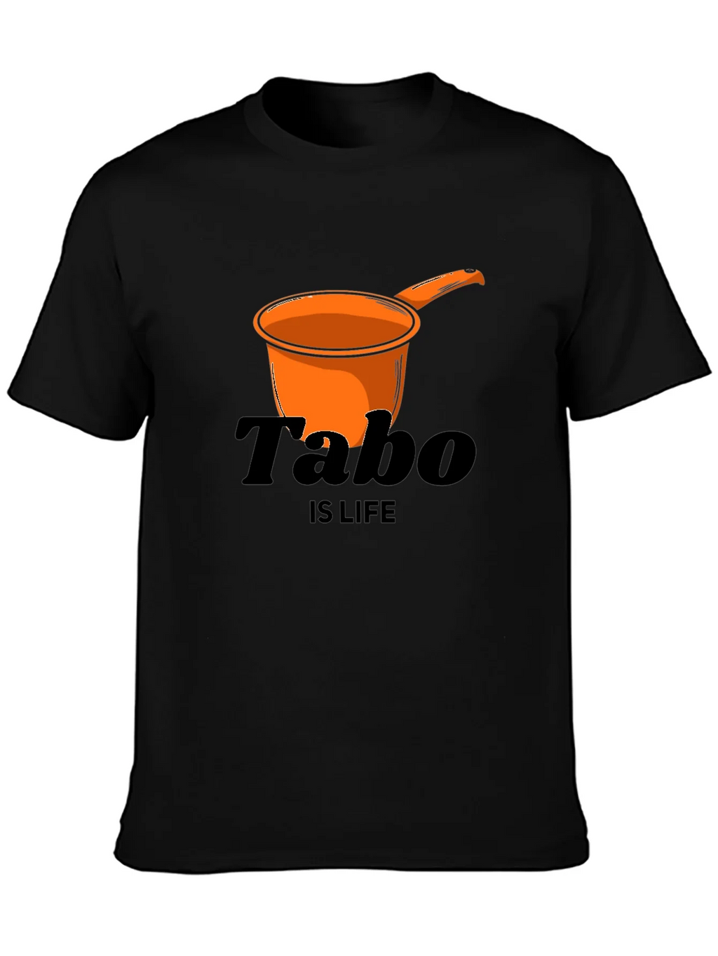 Tabo is Life Black T-Shirt product image 2