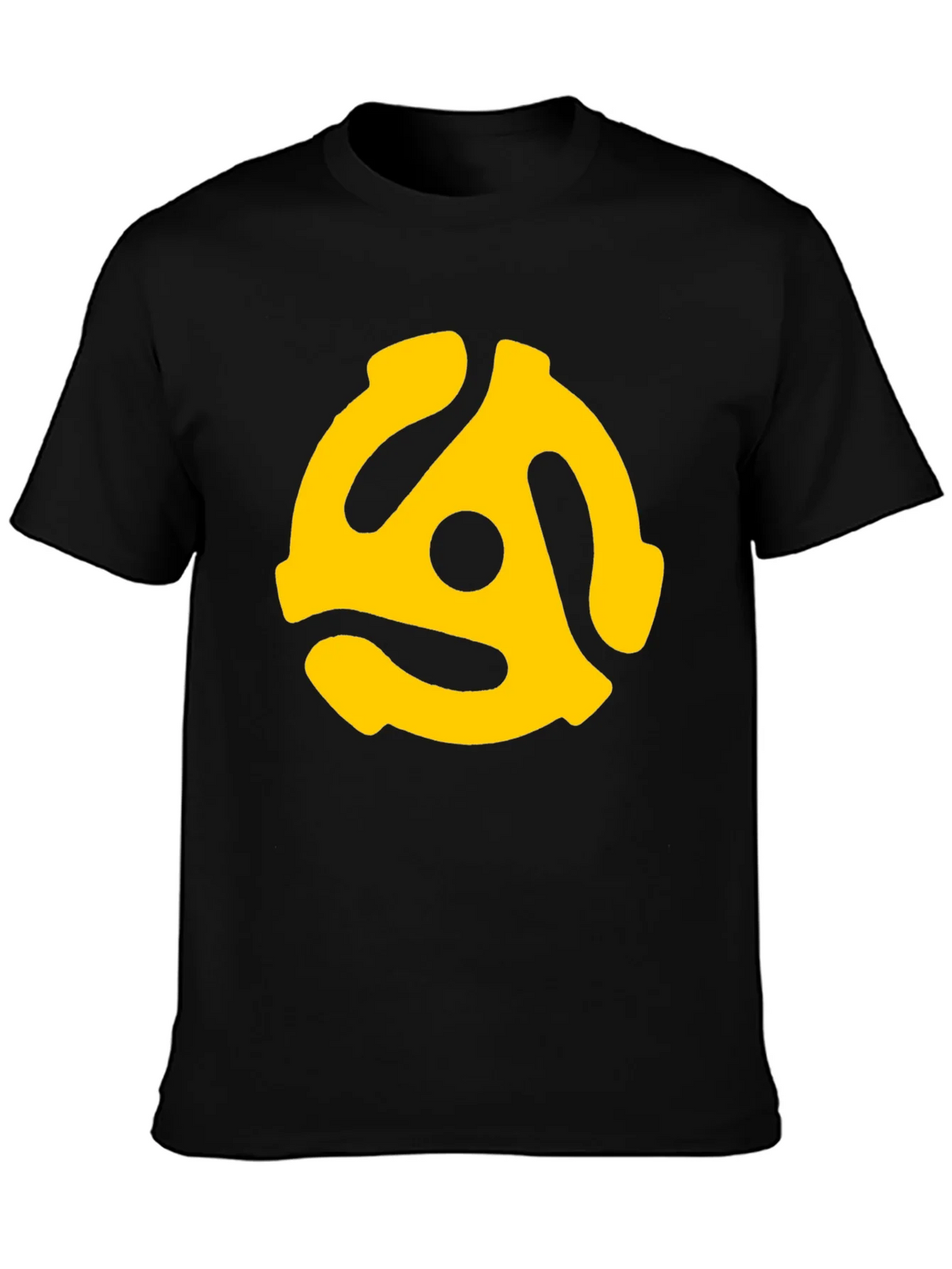 Retro 45 RPM Record Adapter T-Shirt product image 2