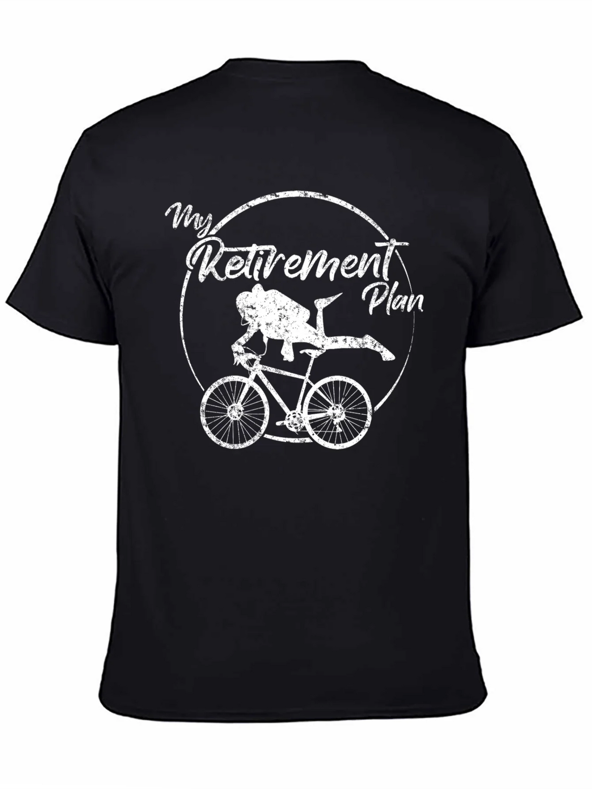 My Retirement Plan Funny Scuba Diving Biking T-Shirt product image 2