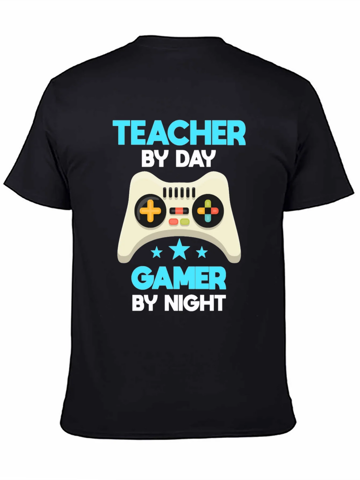Teacher by Day Gamer by Night T-Shirt product image 4
