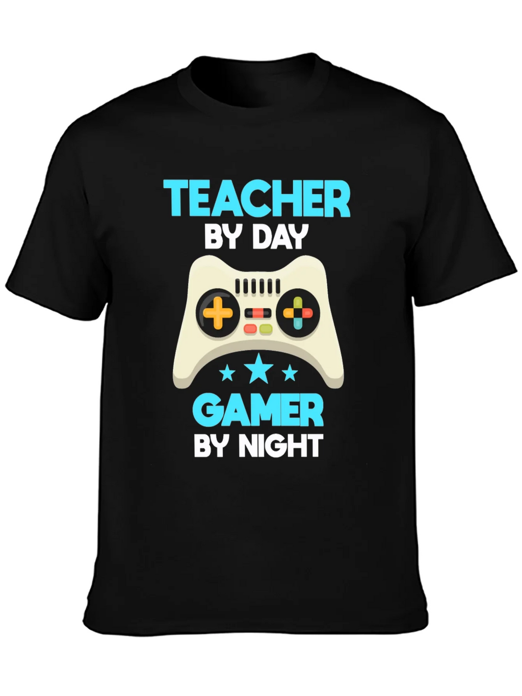 Teacher by Day Gamer by Night T-Shirt product image 3