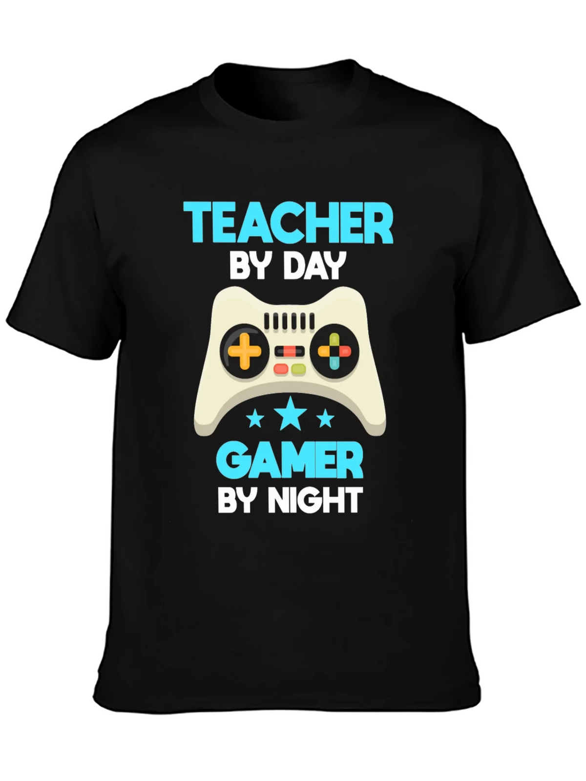 Teacher by Day Gamer by Night T-Shirt product image 3
