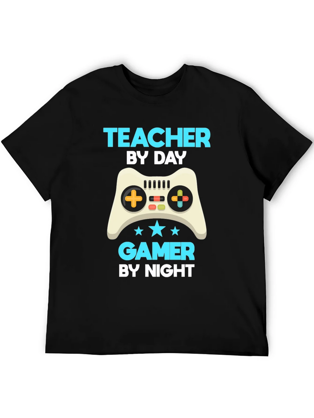 Teacher by Day Gamer by Night T-Shirt product image 5