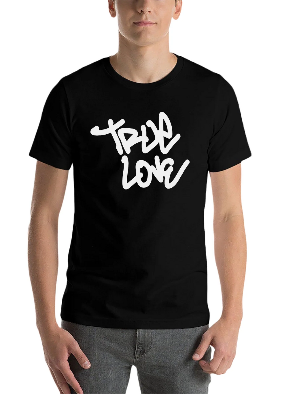 True Love Graphic Tee - Black product image 4