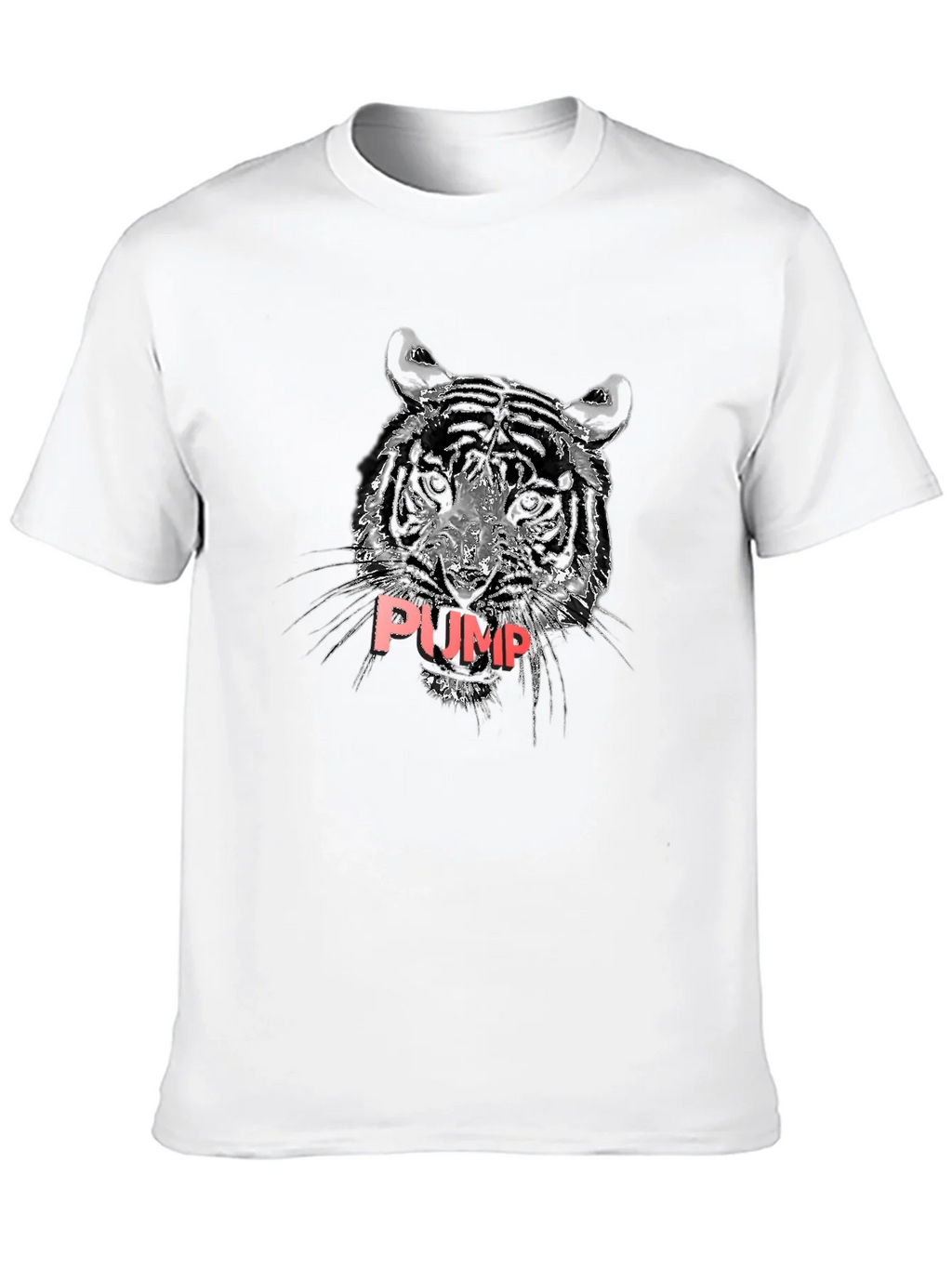 Tiger PUMP Graphic Tee - Black Cotton T-Shirt product image 9