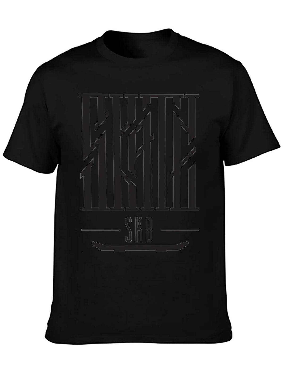 Dark Sk8 Graphic Tee - Edgy Style product image 1