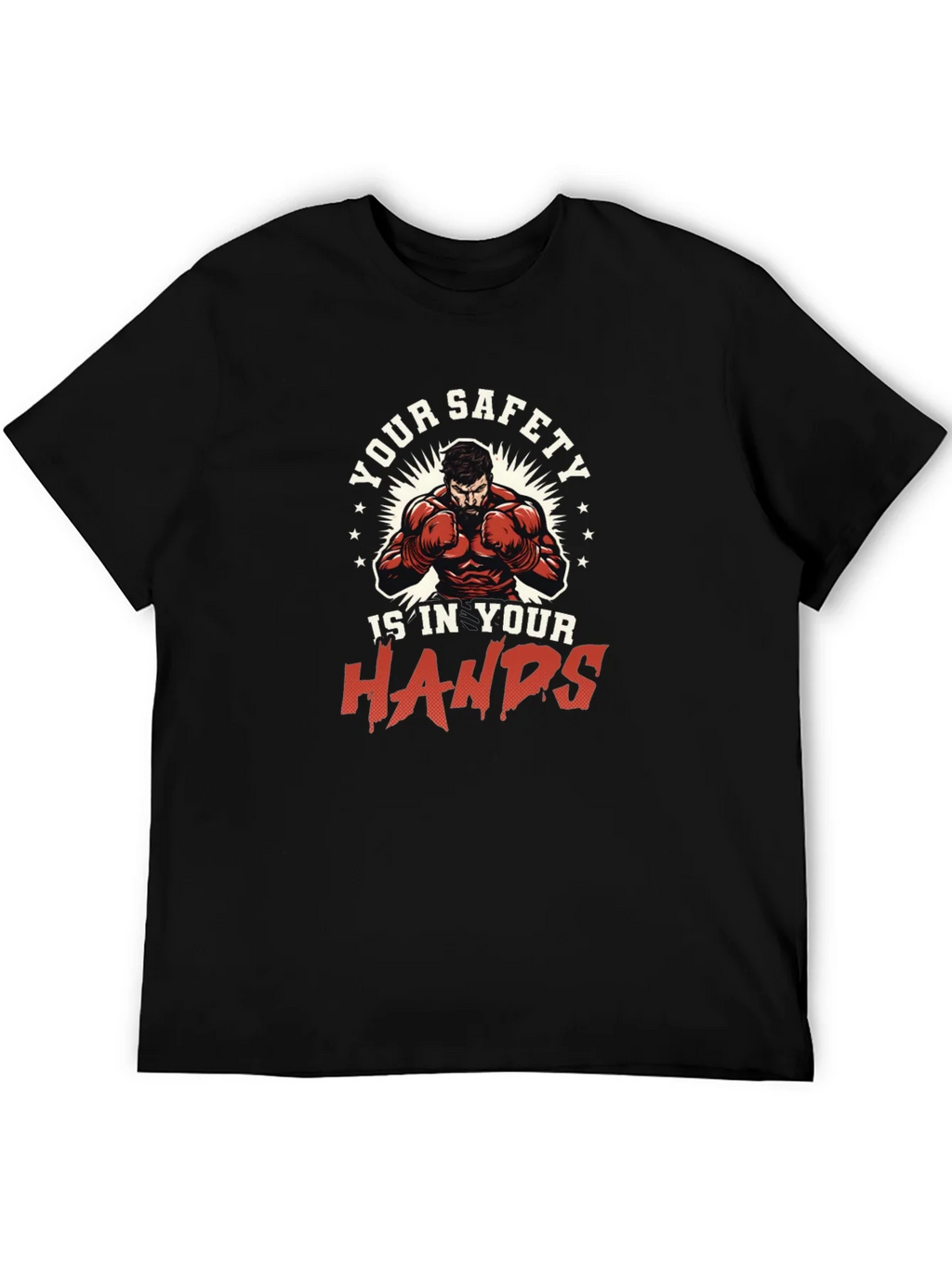 Safety in Your Hands Graphic Tee product image 5