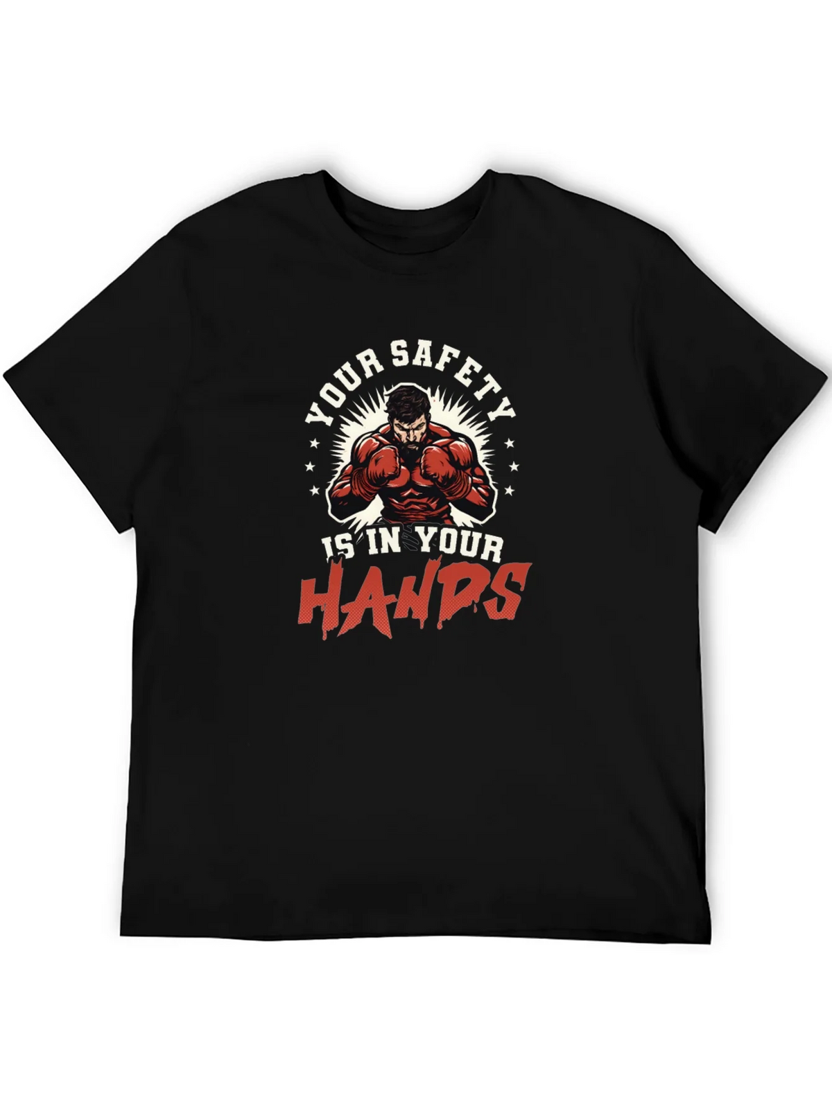 Safety in Your Hands Graphic Tee product image 5