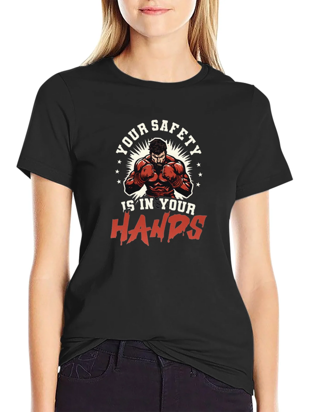 Safety in Your Hands Graphic Tee product image 2