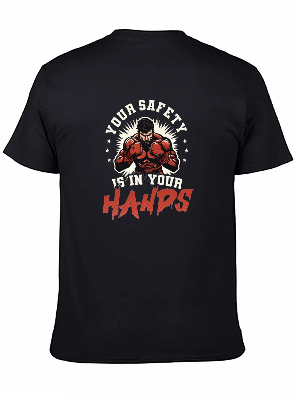 Safety in Your Hands Graphic Tee product image 4
