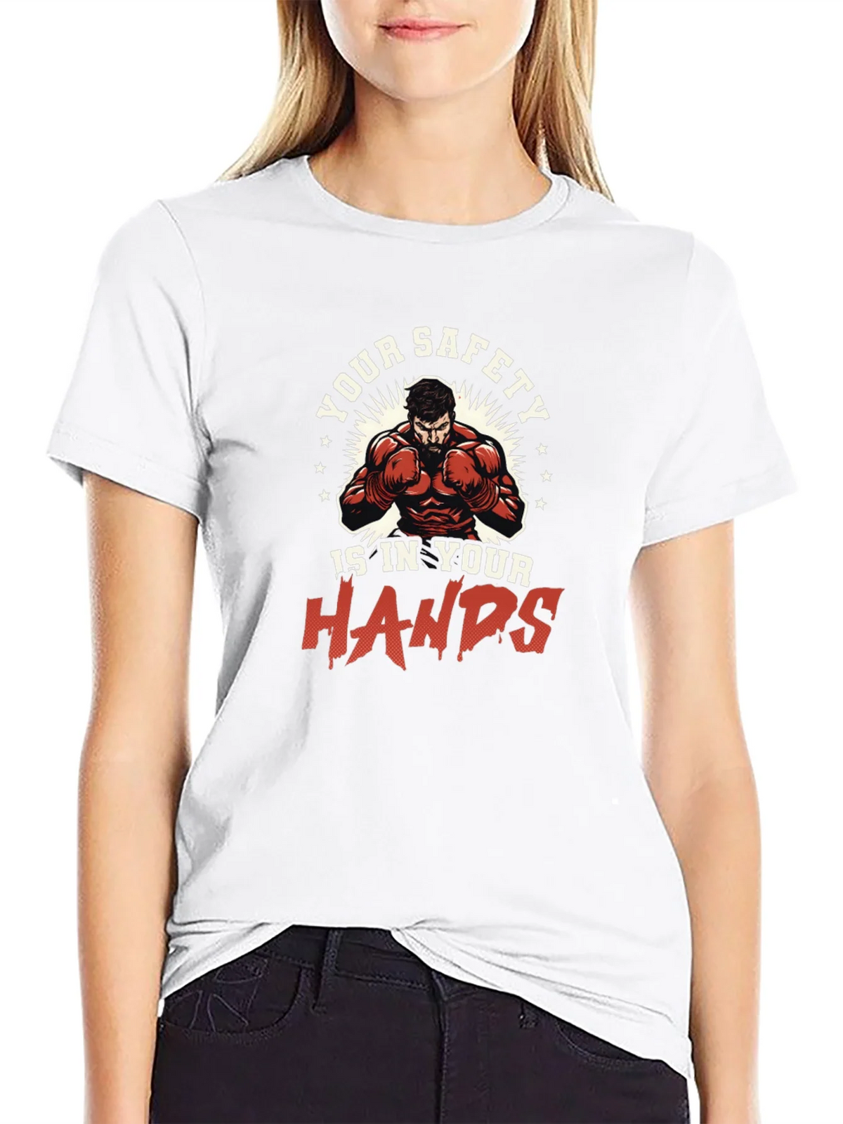 Safety in Your Hands Graphic Tee product image 8
