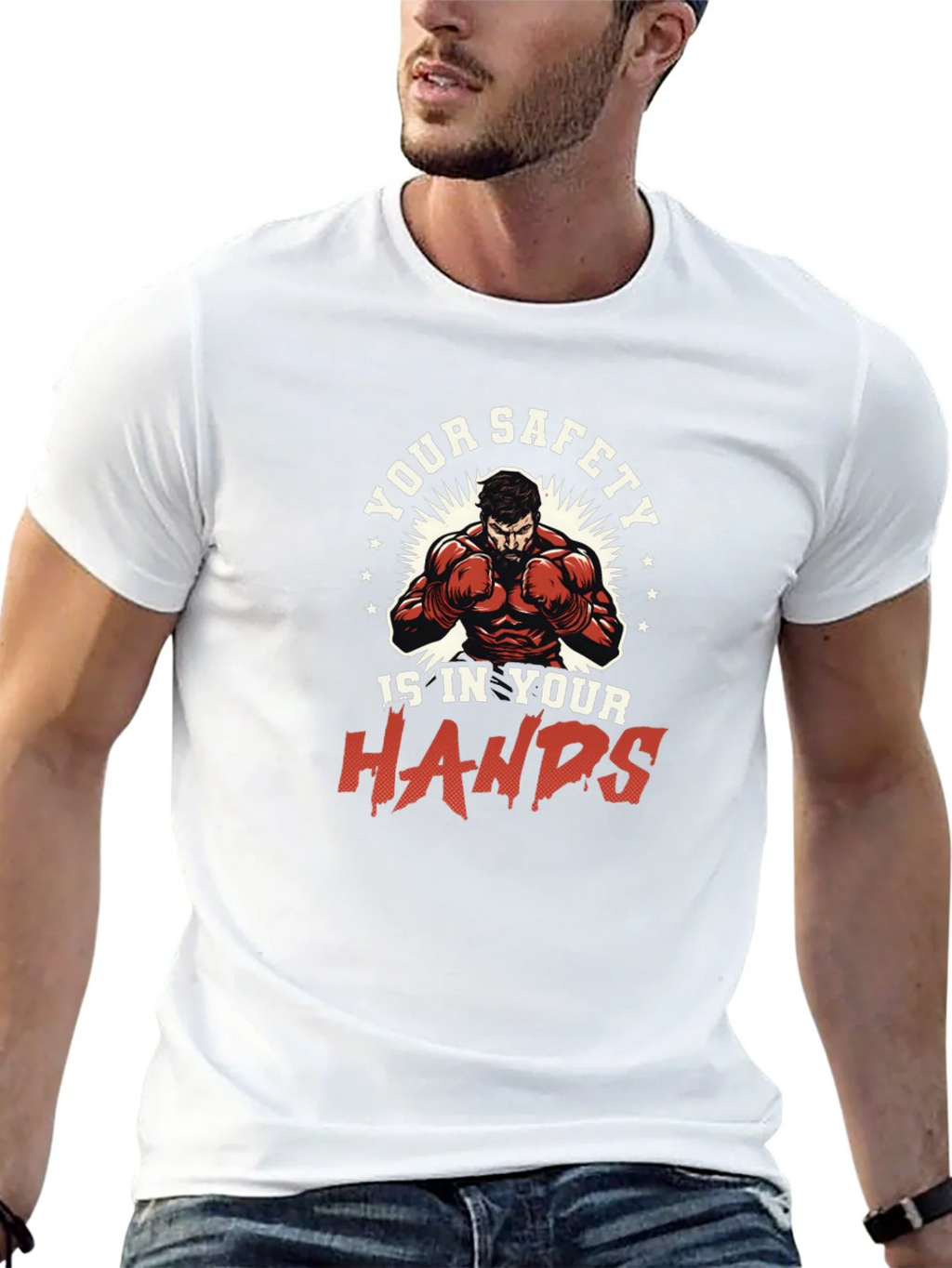Safety in Your Hands Graphic Tee product image 12