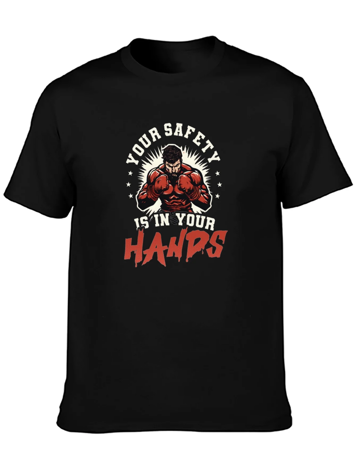 Safety in Your Hands Graphic Tee product image 3
